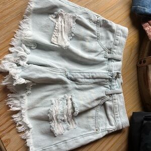 Boutique denim shorts